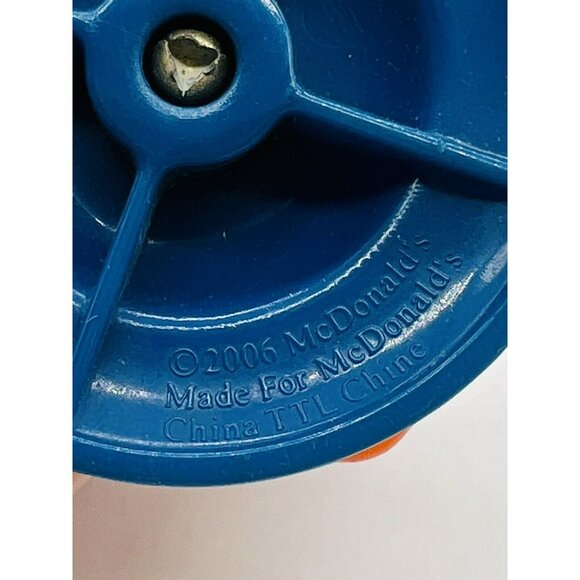 McDonalds 1989 Funny Fry Friend Baby Ronald on Pogo Stick Happy Meal Toys - Picture 6 of 6